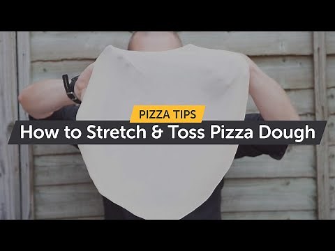 How to Stretch and Toss Pizza Dough | Making Pizza at Home