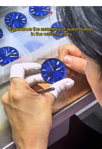 Watch Factory Tour: Assembling Luxury Watch Hands