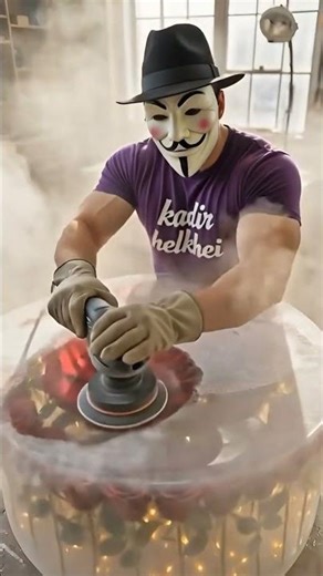 DIY Luxury Rose Coffee Table: Full Making Process #shorts #RoseTable #DIYProjects #SatisfyingVideo