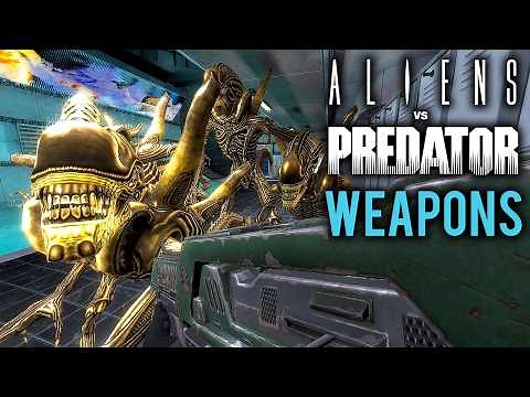 Aliens vs Predator Weapons in Garry's Mod! | Mod Showcase