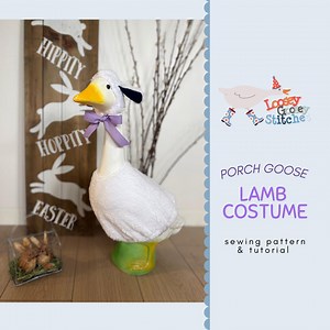 Goose Sewing Pattern, Goose Clothing Pattern, Porch Goose, Goose Costume, PDF Easy Sewing Pattern - Etsy UK