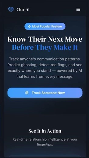 Her ghosting risk score was higher than I wanted to admit 👀 See yours on CLUV — link in bio #cluv #