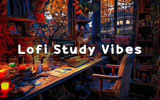 【LOFI・氛围学习】Lofi Study Vibes 📖 用宁静的节拍和轻松的旋律唤醒您的注意力