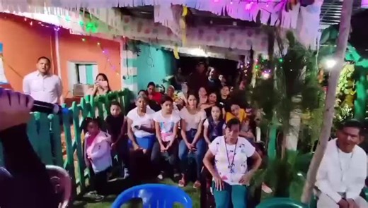 ✨⛪🙏 Celebración de la virgen de suyapa en casa de Doña Ernestina Corea en Sabanagrande. Con el ministerio Talitha Kumi