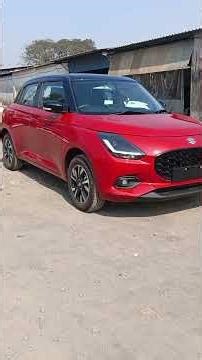 Presenting the stylish Maruti Suzuki Swift 2025ZXI+ Dual Tone (Red & Black) 🔴⚫#car #automobile