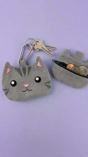 There's a new in-the-hoop cat coin purse! It's the perfect size for carrying lip balm, a small set of keys, or even other small essentials. Learn how to make your own: https://www.urbanthreads.com/learn/projects/zipper-back-pouch-in-the-hoop-machine-embroidery Get the design: https://www.urbanthreads.com/design/kitty-cat-coin-purse-in-the-hoop-emp82643-1 . . . #urbanthreads #urbanthreadsemb #machineembroidery #embroiderywork #embroiderypattern #diycoinpurse #handcrafted #embroideredart #crafting