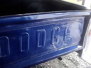 1959 DODGE D-100 PICKUP TRUCK - ONLY HALF RESTORED