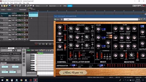 How to Make a 808 w/ Mixcraft Stock Instruments Tutorial