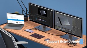 TECKNET Docking Station Dual Monitor 4K, USB 3.2 Gen 2 Laptop Docking Station with 96W Power Delivery, 12 in 1 USB C Docking Station for Computer, USB C Display Hub with HDMI