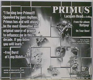 Primus - Lacquer Head