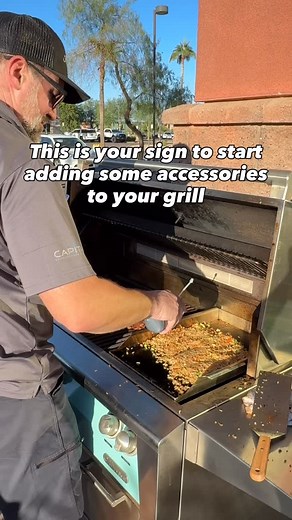 Ready to level up your grill game?  A griddle insert turns your backyard setup into the ultimate outdoor kitchen—fried rice, smash burgers, pancakes, veggies… you name it. If you’re ready to expand what your grill can do, we’ve got the add-ons to make it happen.  | Gilbert Fireplaces & BBQ's | Facebook