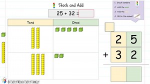 Stack and Add Digital Math Practice (tens & Tens) Base 10 Blocks for Neurodivergent Learners (neuro-affirming Autism ADHD Dyslexia) - Etsy