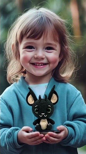 DIY. Amigurumi Alien Moony. Crochet pattern.