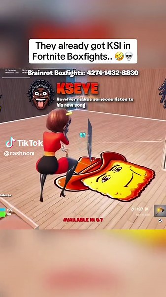 They too fast wit it.. #ksi #thickofit #fortnite #fortniteboxfights #fyp #viral #trending
