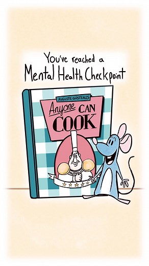 Ratatouille Scenes featuring Chef Remy from Pixar