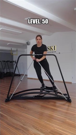 What level are you when it comes to exercises on the Pro Ski machine? 🤔
