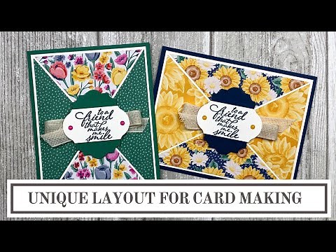 Triangle Card Making Layouts