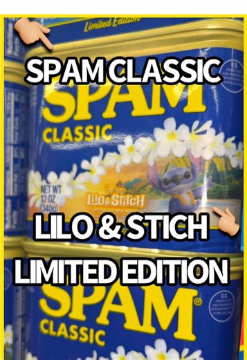 Stitch Spam 3 Variations🛸🌺 🍽️ - YOUTUBE LINK IN BIO ‼️ - #paraloscazadores #plc #spam #disney #liloandstitch #stich #hawaiian #hawaii #limitededition #spamforspam #new #forthehunters #parati #snacks #walmart #spamclassic #spamsandwich #saimin #newfoods #fth #foodreels #snackreels #luncheonmeat #luncheon #disneystitch #stitchart #explorepage #explorepage✨
