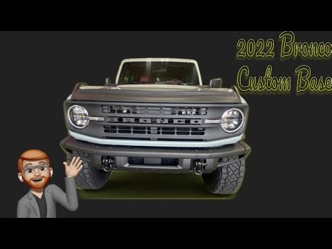 2022 Bronco Base | 2 Door | Currie Customs