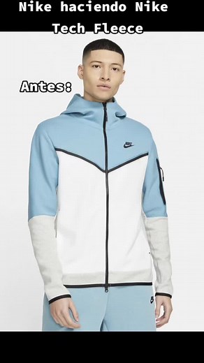 Conjunto Nike Tech Celeste - Mejores Abrigos Drip Nike