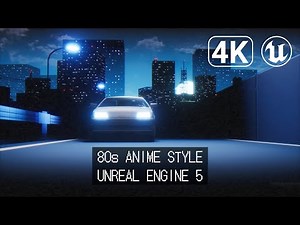 80s Anime Style (Unreal Engine 5) Retro Animation