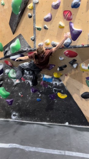 What does your ego say?#climbing #bouldering #dyno | climbing