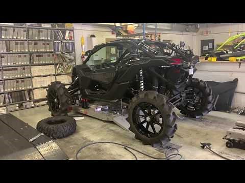 2020 CAN AM MAVERICK X3 with 37s and +4 inch portals.