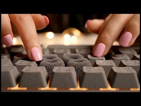 Satisfying ASMR Keyboard Typing Sounds for Deep Focus