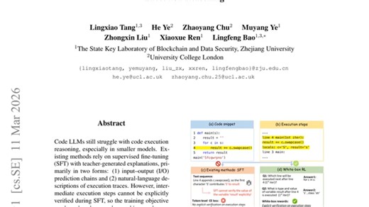 ExecVerify：代码执行推理的白盒强化学习新范式