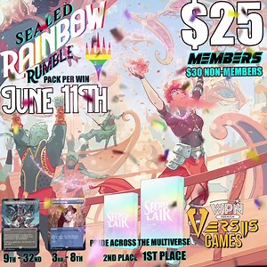 To Celebrate Pride Month Versus Games is proud to announce our newest event to honor the LGBTQ community, Rainbow Rumble! | Versus Games SF