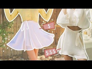 Making an Orseund Iris Ballerina Skirt (It's Surprisingly Easy!!) | DIY Wrap Skirt Tutorial