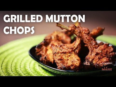 Grilled Mutton Chops | How to make Mutton Chops | Mutton Chops Recipe | Relish360
