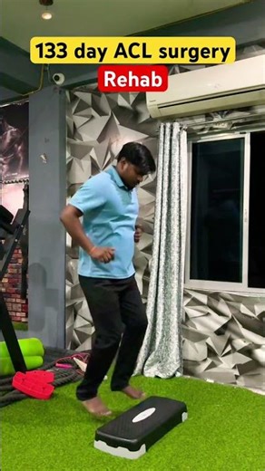 133 Days ACL surgery rehab #aclrecovery #dailyvlog #viralvideo #shortsfeed #vlog