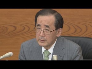 日銀の白川総裁会見 持続成長より確実に