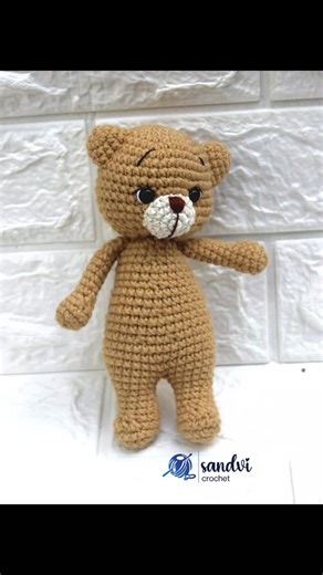 Crochet teddy : perfect gift for someone you love❤️ #crochetteddy #giftideas | Handmade Gifts by Sandvi | Facebook