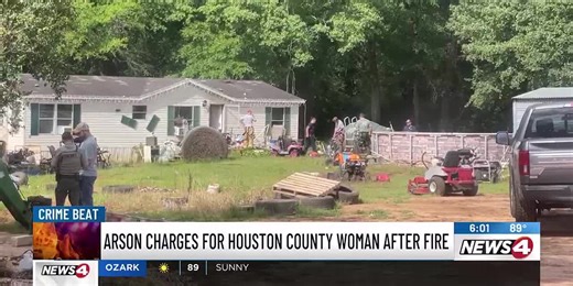 Ashford woman charged with setting home on fire