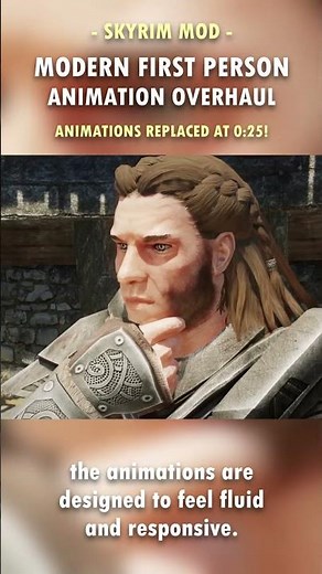 NEW Skyrim Combat Animations! ⚔️