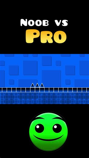 Noob VS Pro 💀 #GeometryDash