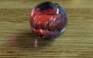 Arnold渲染玻璃球(大理石球)