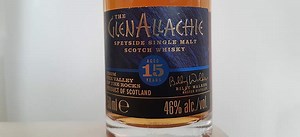 GlenAllachie 15 year old single malt review -