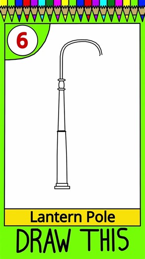 “Pictionary Challenge: Lantern Pole! #shorts"