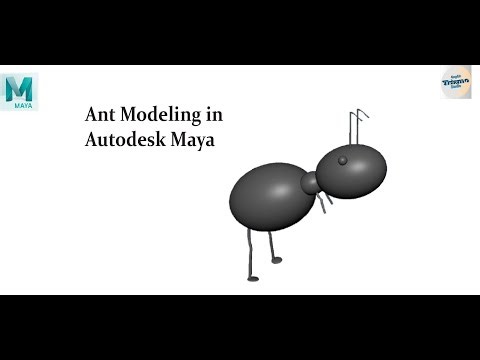 Ant 3D Model | Autodesk Maya #AntModel#Ant3D#InsectModel#AutodeskMaya