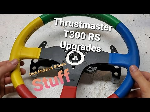 Thrustmaster T300 RS Steering Wheel Mods and Upgrades