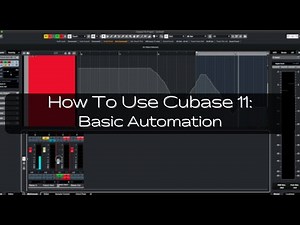 How To Use Cubase 11: Basic Automation