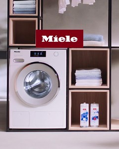Miele washing machines with TwinDos®. Anti-ageing for your clothes. | Miele