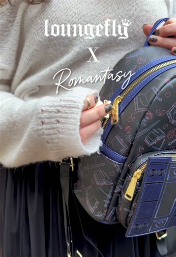 Exclusive Romantasy Mini Backpack by Loungefly