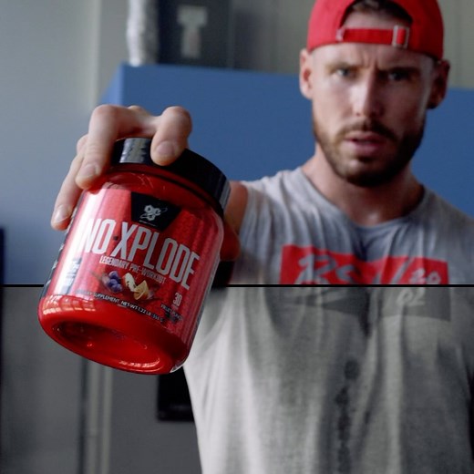 2.6K views | N.O.-XPLODE: The Legendary Pre-Workout – Always front and center for the most insane performance with 275mg of caffeine, 3g. Creatine, 1.8g of Beta-Alanine and much more! | BSN | Facebook