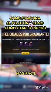 530K views · 17K reactions | Como FUNCIONA EL PELOTON Y COMO COMPLETARLO RAPIDO en freefire nueva actualización #freefire_lover #garenafreefire #FreeFire | TheCath | Facebook