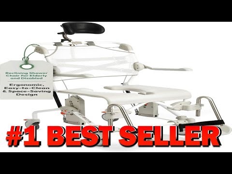 Etac Swift Mobil Tilt 2 Shower Commode Chair Reclining Shower Chair - B0CV4JSSNK