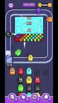 Pixel Flow Level 203 Hard Level Walkthrough (Easy Guide)